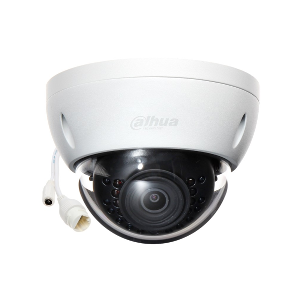 DAHUA IPC-HDBW1431E-0280B-S4  4Mpix, 2,8mm Lens,   H265+, 30Mt Gece Görüşü, IP67, PoE Dome IP Kamera