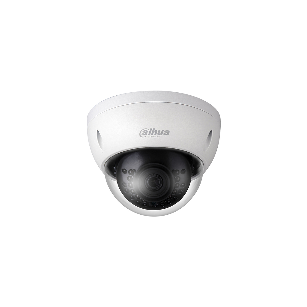 DAHUA IPC-HDBW2531E-S-0280B-S2  5Mpix,   2,8mm Lens, H265+, 30Mt Gece Görüşü, IP67, PoE Dome IP Kamera