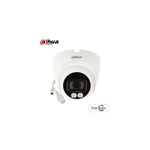DAHUA IPC-HDW2239T-AS-LED-0280B-S2  2Mpix, Full Color, 2,8mm Lens,H265+, 30Mt Gece Görüşü, IP67, Dahili Mikrofon, PoE,  Dome IP Kamera