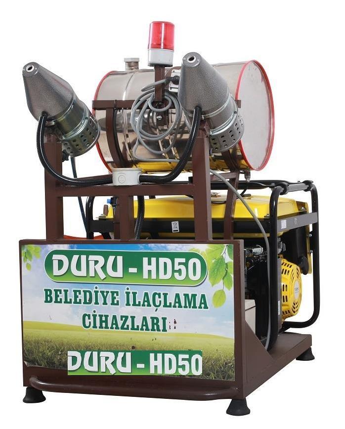 Duru Hd50 ULV ilaçlama Makinesi - Araç Üstü