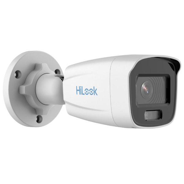 HILOOK IPC-B129H 2Mpix, 4mm Lens, H265+, 30Mt Gece Görüşü, Color Vu Lite, PoE, Bullet IP Kamera