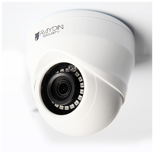 RAYDIN PIXEL-A11 2Mpix, 12adet Led, 20Mt Gece Görüşü, 3,6mm Lens, Plastik Dome Kamera