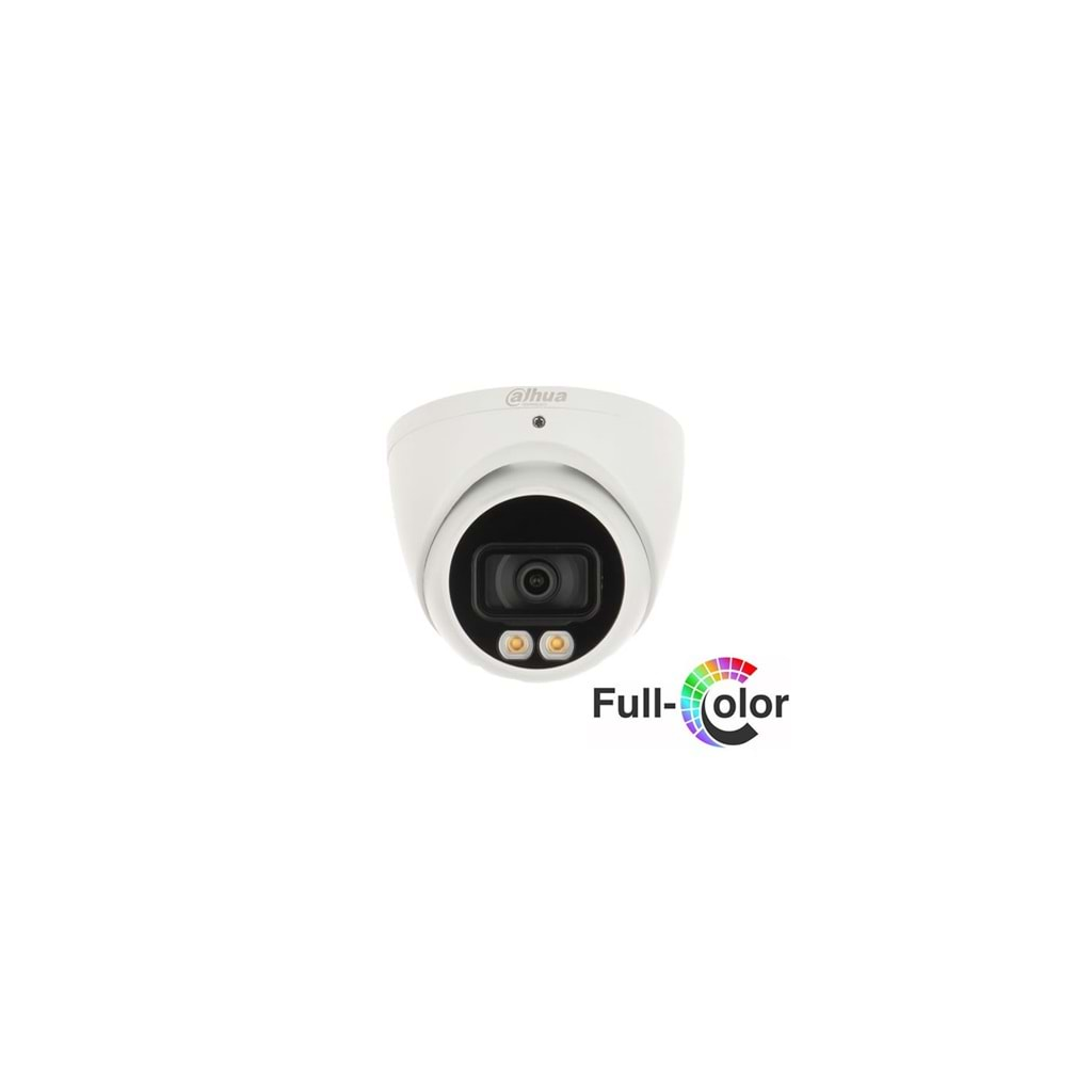 DAHUA HAC-HDW1209TQ-A-LED-0280B 2Mpix  40 Mt Gece Gör., 2,8mm Lens, Full Color,Dahili Mikrofon, 4 IN 1, Dome Kamera