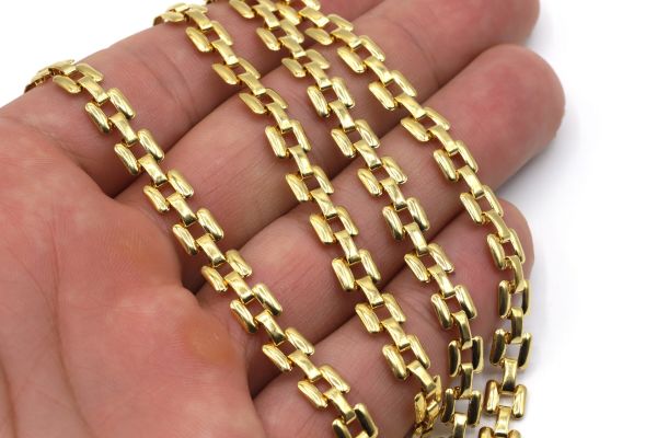 Gold Necklace Chains 6mm, Chain for Necklace