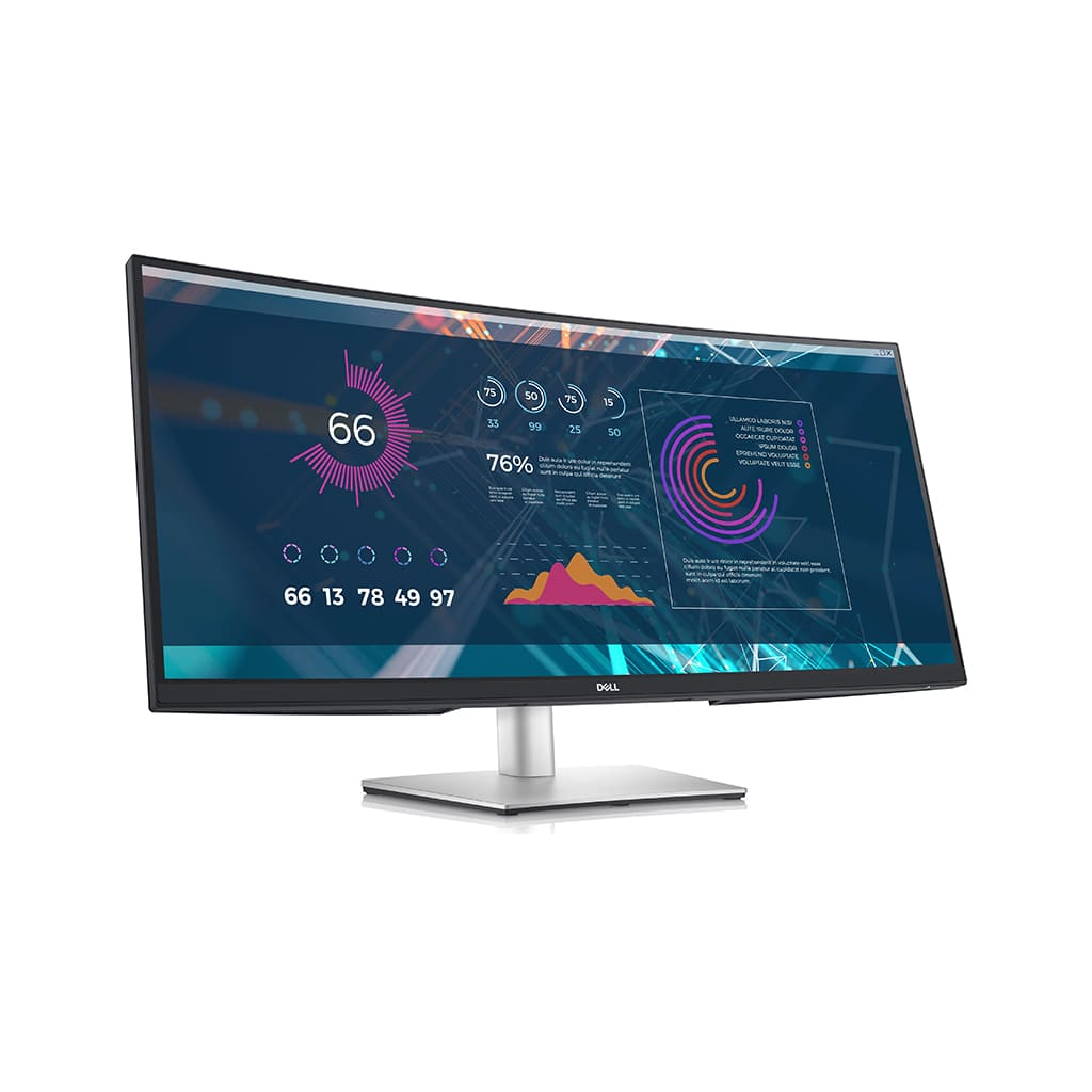 DELL P3421WM, 34" 5ms, 60Hz, 2K Quad HD, HDMI, DP, USB, Type-C, Curved, Yükseltme, IPS LED MONİTÖR