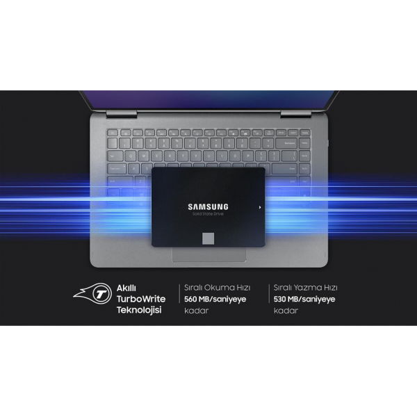 SAMSUNG MZ-77E250BW, 870 EVO, 250GB, 560/530, 2,5" SATA, SSD