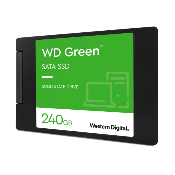 WD Green, WDS240G3G0A, 240GB, 545/465, 3D NAND, 2,5" SATA, SSD