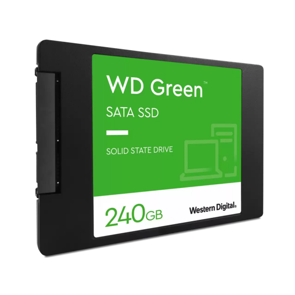 WD Green, WDS240G3G0A, 240GB, 545/465, 3D NAND, 2,5" SATA, SSD