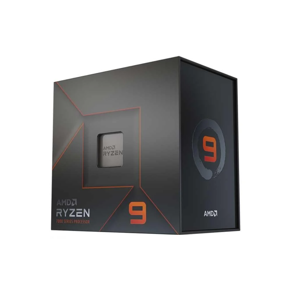 AMD RYZEN 9 7900X 12 Core, 4,70-5.60GHz, 76Mb Cache, 170W,  AM5 Soket, BOX (Kutulu) (Grafik Kart YOK, Fan YOK)