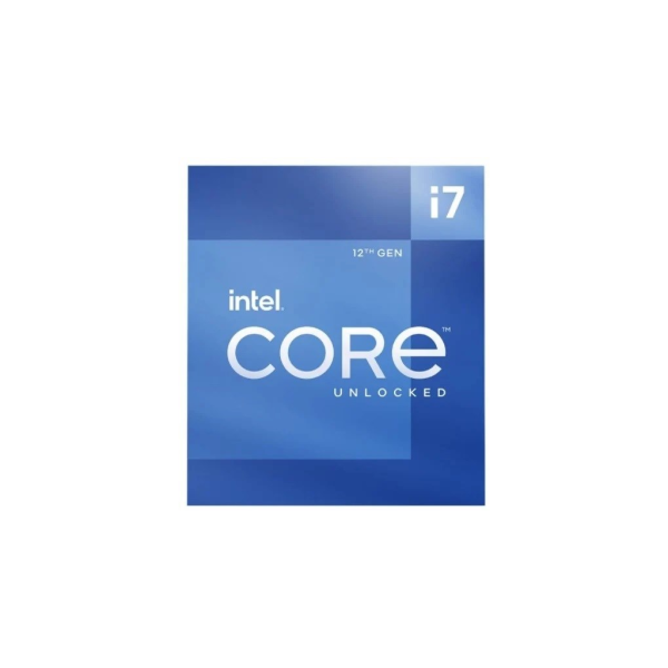INTEL i7-12700KF 12 Core, 3.60Ghz, 25Mb, 125W, LGA1700, 12.Nesil, BOX, (Grafik Kart YOK, Fan YOK)