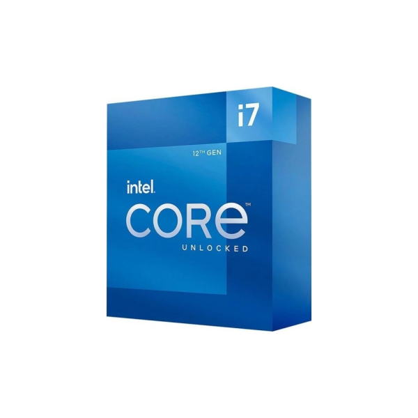 INTEL i7-12700KF 12 Core, 3.60Ghz, 25Mb, 125W, LGA1700, 12.Nesil, BOX, (Grafik Kart YOK, Fan YOK)