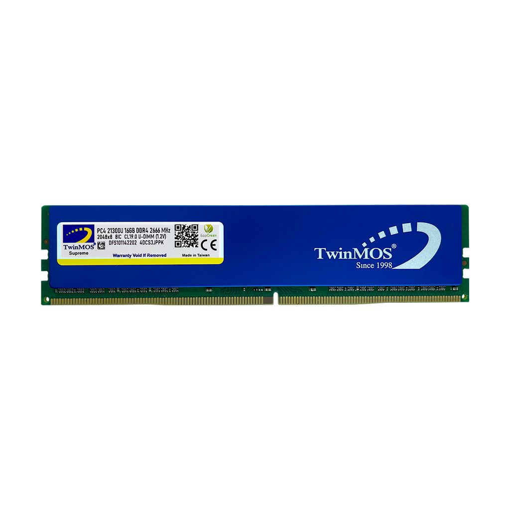 TwinMOS MDD416GB2666D , 16GB , DDR4, 2666MHz , 1.2V Desktop Ram (Soğutuculu)