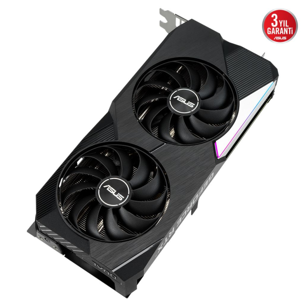 ASUS DUAL-RTX3060TI-O8G-V2, 8Gb, GDDR6, 256Bit, 1xHDMI, 3xDP GAMING Ekran Kartı