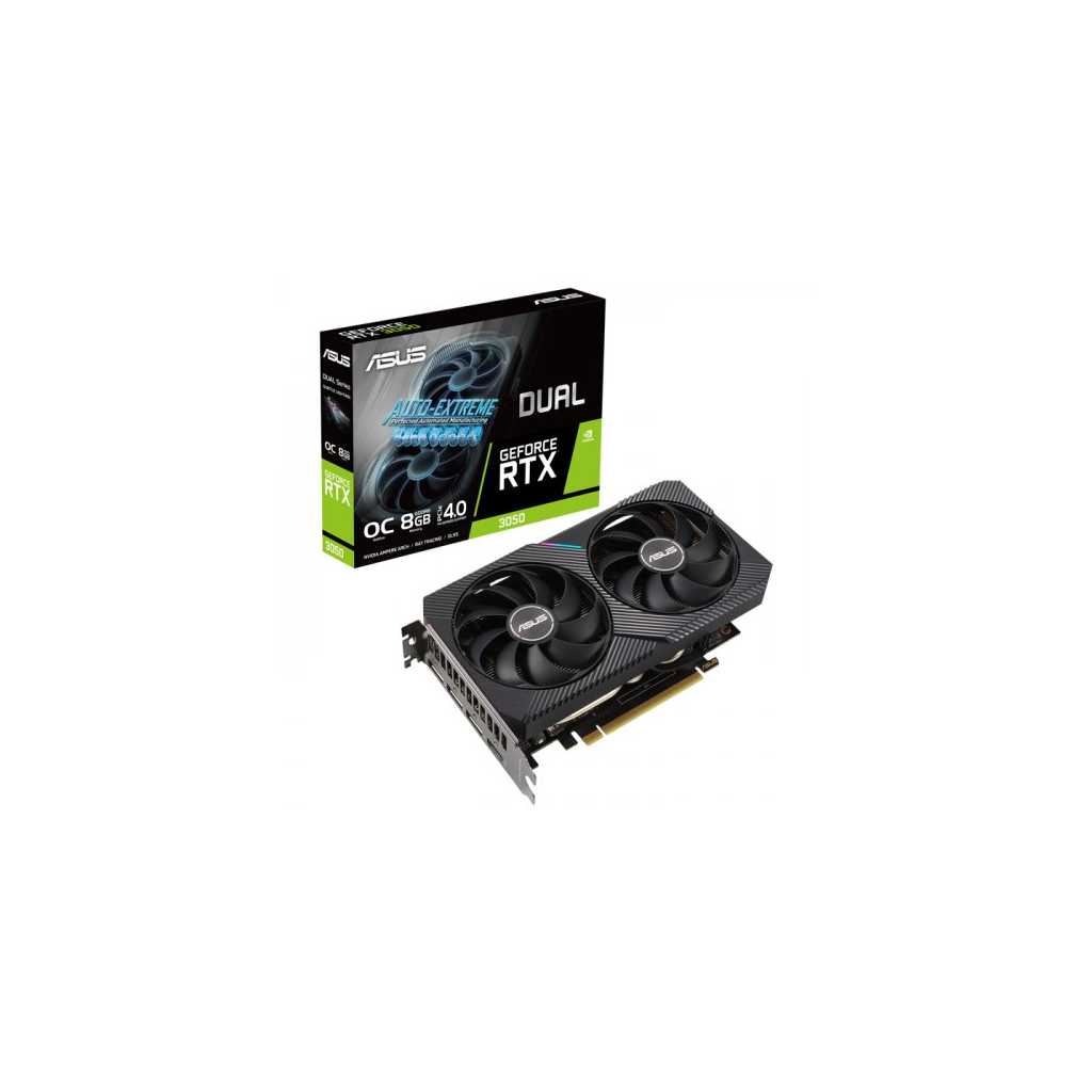 ASUS DUAL-RTX3050-O8G  8GB, GDDR6, 128Bit, 1xHDMI, 3xDP GAMING Ekran Kartı