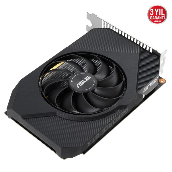 ASUS PHONEIX PH-GTX1650-O4GD6-P, 4Gb, GDDR6, 128Bit, 1xDVI, 1xHDMI, 1xDP, GAMING Ekran Kartı