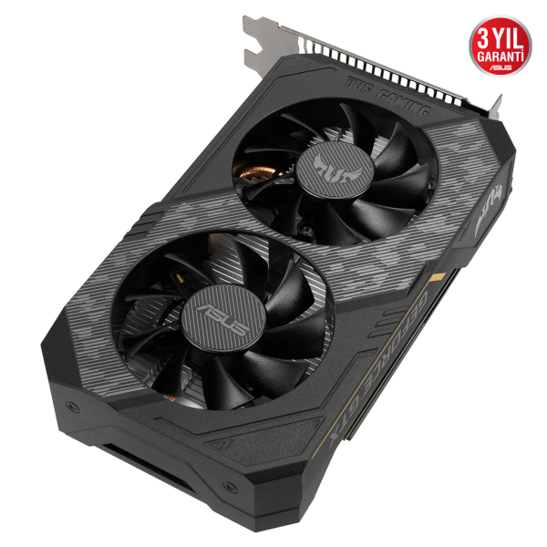 ASUS TUF-GTX1650-4GD6-GAMING, 4Gb, GDDR6, 128Bit, 1xDVI, 1xHDMI, 1xDP GAMING Ekran Kartı