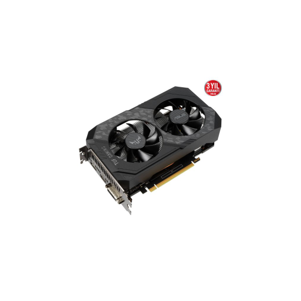 ASUS TUF-GTX1650-O4GD6-GAMING, 4Gb, GDDR6, 128Bit 1xDVI, 1xHDMI, 1xDP GAMING Ekran Kartı