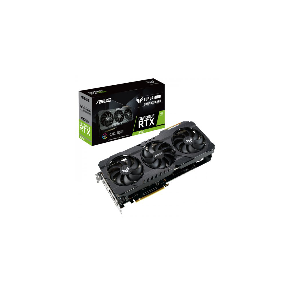 ASUS TUF-RTX3060-O12G-V2-GAMING, 12GB, GDDR6, 192Bit, 2xHDMI, 3xDP GAMING Ekran Kartı