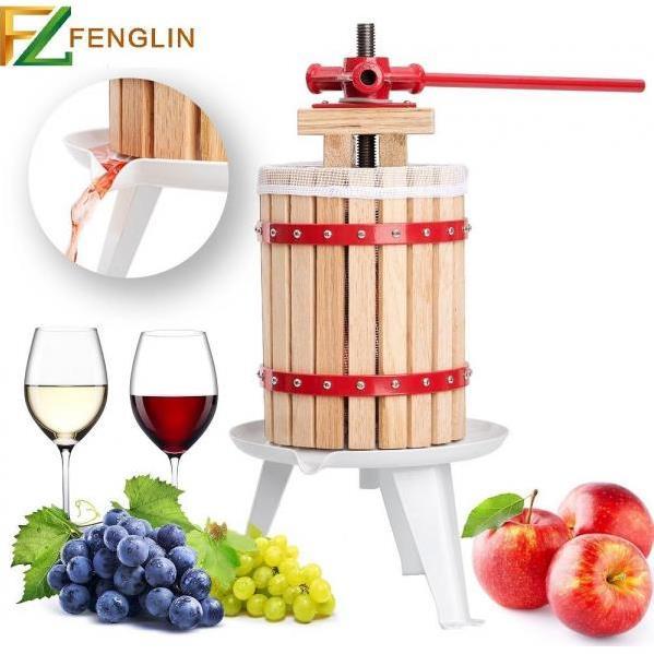 Fenglin FP 12 Ahşap Meyve Sıkma Pres Makinesi 12 Lt