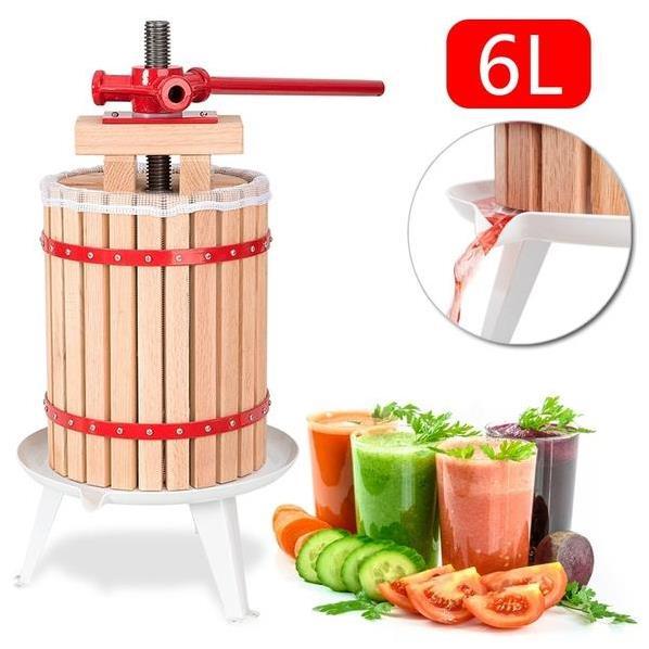 Fenglin FP-6 Ahşap Meyve Sıkma Pres Makinesi 6 Lt