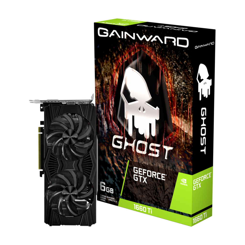 GAINWARD GHOST, NE6166T018J9-1160L, GTX1660TI LHR, 6Gb, GDDR6, 192BIT, 1xDVI, 1xHDMI, 1xDP, GAMING Ekran Kartı