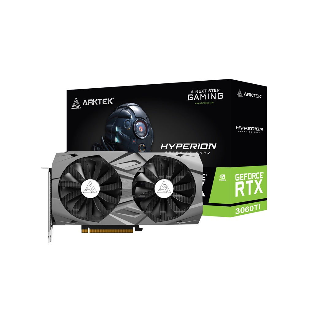 ARKTEK HYPERION, AKN3060TID6S8GH1, RTX3060TI, 8Gb, GDDR6, 256BIT, 1xHDMI, 3xDP GAMING Ekran Kartı