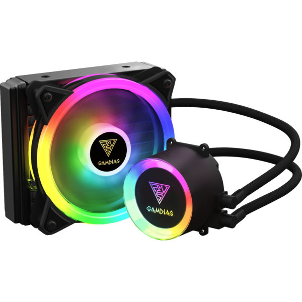 GAMDIAS CHIONE E2-120 Lite 120mm ARGB  CPU Sıvı Soğutma