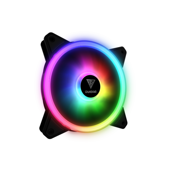 GAMDIAS AEOLUS M2-1201 120mm RGB Kasa Fanı