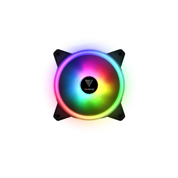 GAMDIAS AEOLUS M2-1201 120mm RGB Kasa Fanı