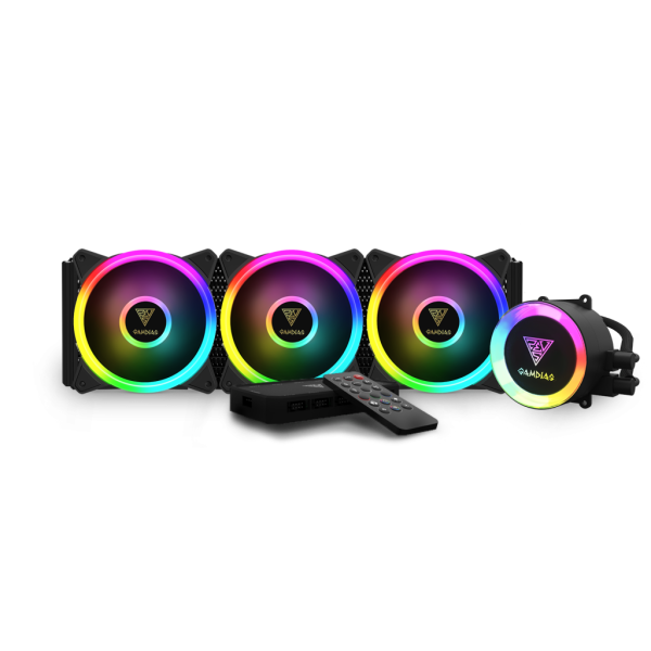 GAMDIAS CHIONE P2-360R 360mm ARGB  CPU Sıvı Soğutma (Kumandalı)