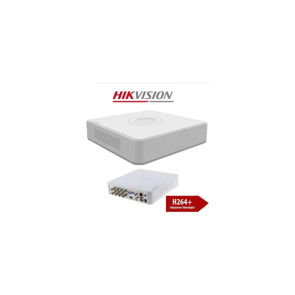 HIKVISION DS-7108HGHI-F1/N 2Mpix H264 8Kanal Video 1Kanal Ses, 1 HDD, 1080P Lite, 5in1 DVR