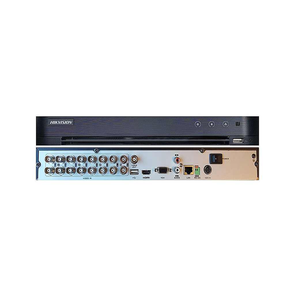 HIKVISION DS-7216HQHI-K1/E 4Mpix H265+ 16Kanal  Video, 1 HDD, 4Mpix Lite, 5in1 DVR