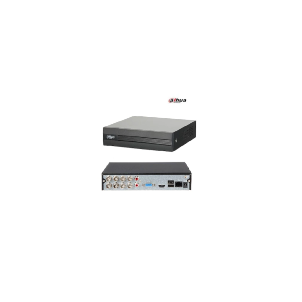 DAHUA XVR1A08 2Mpix H264 8 Kanal Video, 1 HDD,  5in1 DVR Cihazı