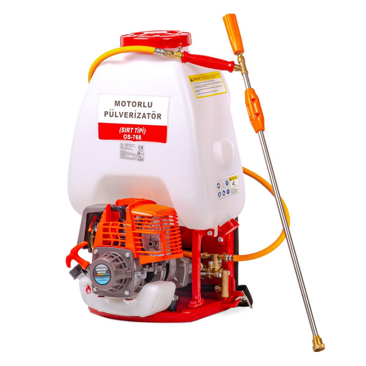 PALMERA OS-768 SIRT İLAÇLAMA 2Hp 25Lt YÜKSEK BASINÇLI 4T