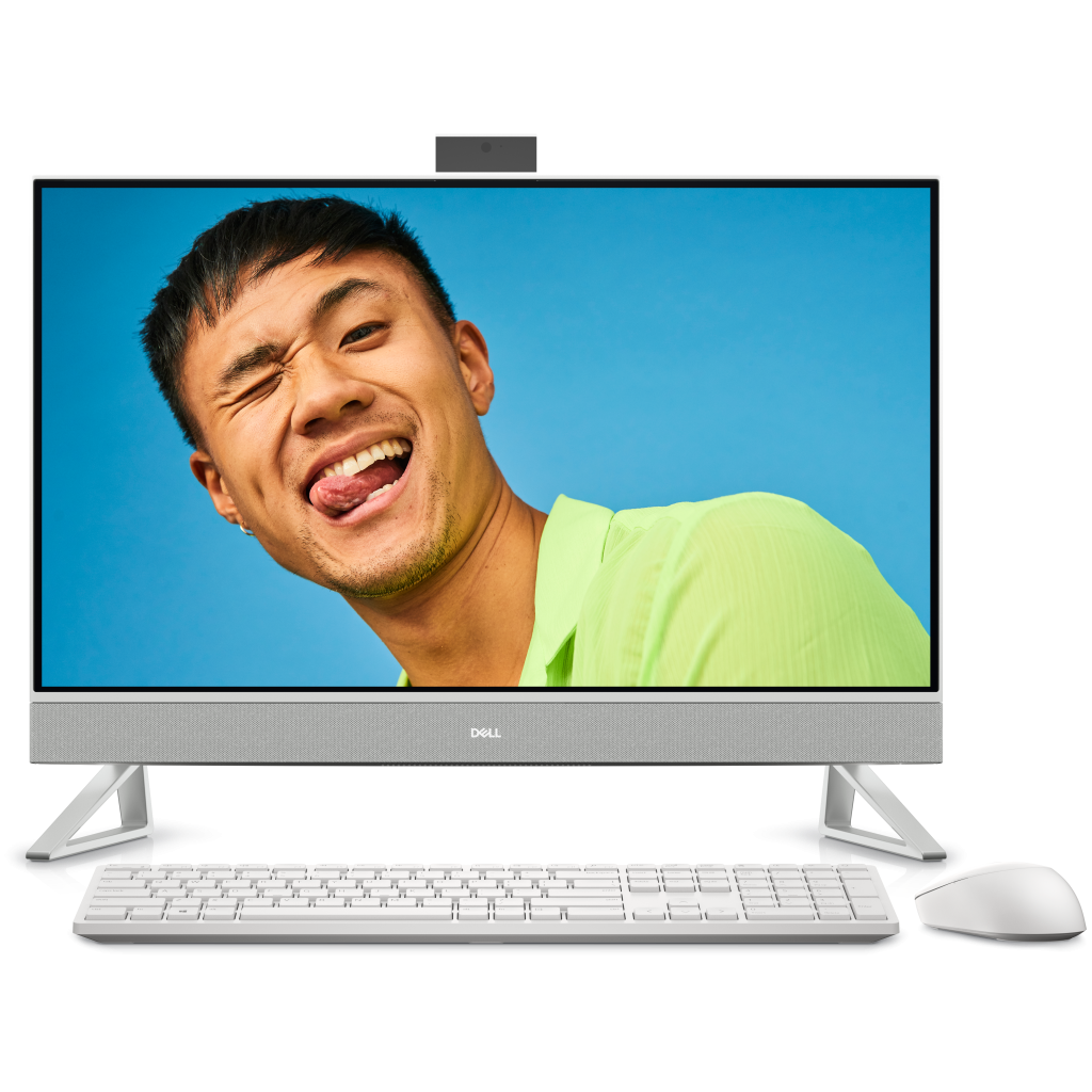 DELL Inspiron 5410, I5410AIO1400, i5-1235U, 23,8" FHD Ekran, 8Gb DDR4 Ram, 512Gb SSD, 1Tb HDD, Paylaşımlı Ekran Kartı, Windows 11 Home, All In One PC