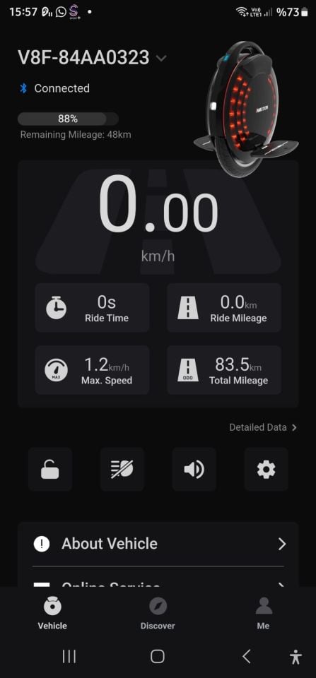 Inmotion V8F 2. EL
