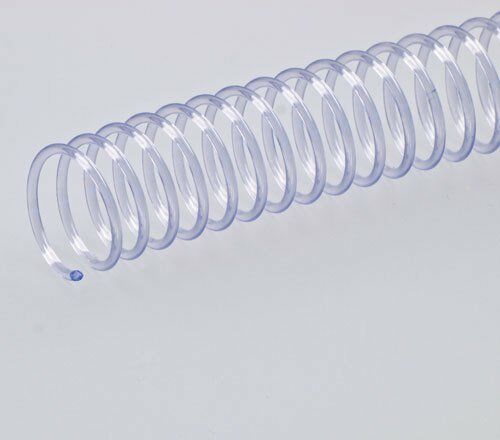 Office Force 16 mm 48 Loop 4:1 Plastik Helezon Spiral Şeffaf 100'lü