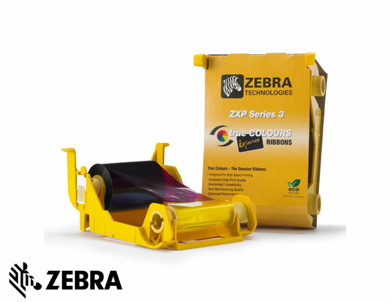 Zebra 800033-340 Zxp3 Ymcko Renkli Ribbon