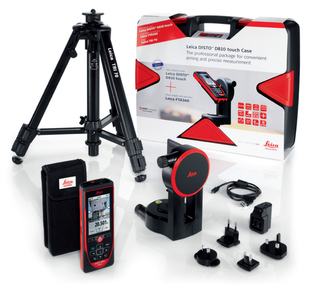 Leica Disto D810 Touch Set Lazer Metre