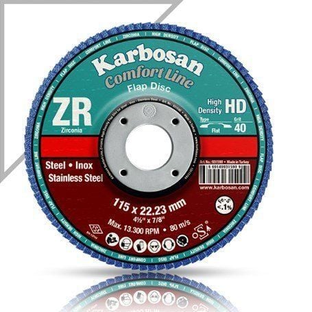 Karbosan Jumbo Flap Disk 125 x 22.23