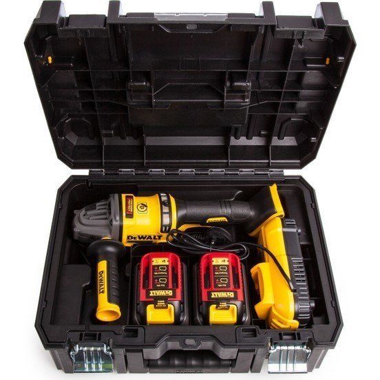 Dewalt Dcg414T2 Taşlama Xr Flexvolt 54V Akülü 125Mm 2 X 6.0Ah