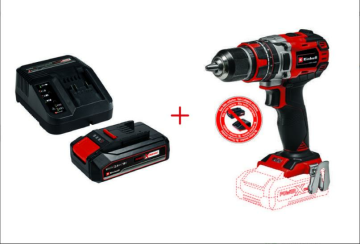 Einhell TE-CD 18/50 Li-i BL Solo, Kömürsüz Akülü Darbeli Matkap ve 2,5 Ah Starter Kit