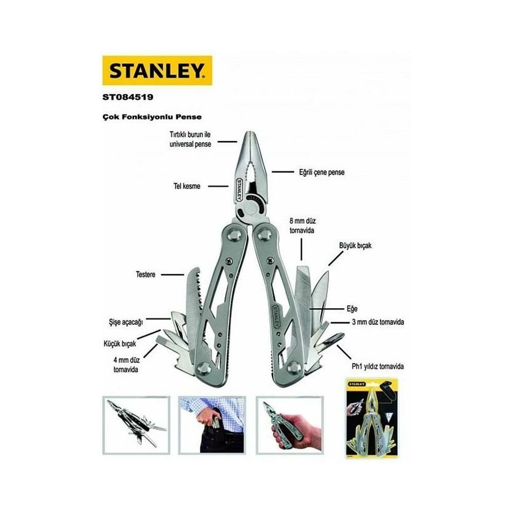 Stanley 0-84-519 Çok Fonksiyonlu Pense