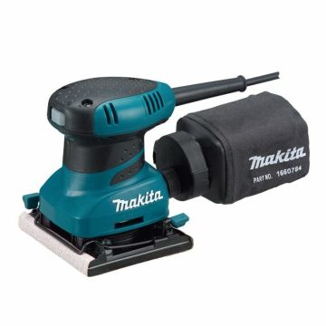 Makita BO4555 Avuç İçi Titreşim Zımpara 200W Cırtlı Taban