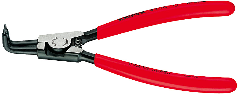 Knipex 4621A21 Dış Segman Pensi Eğri 170 mm