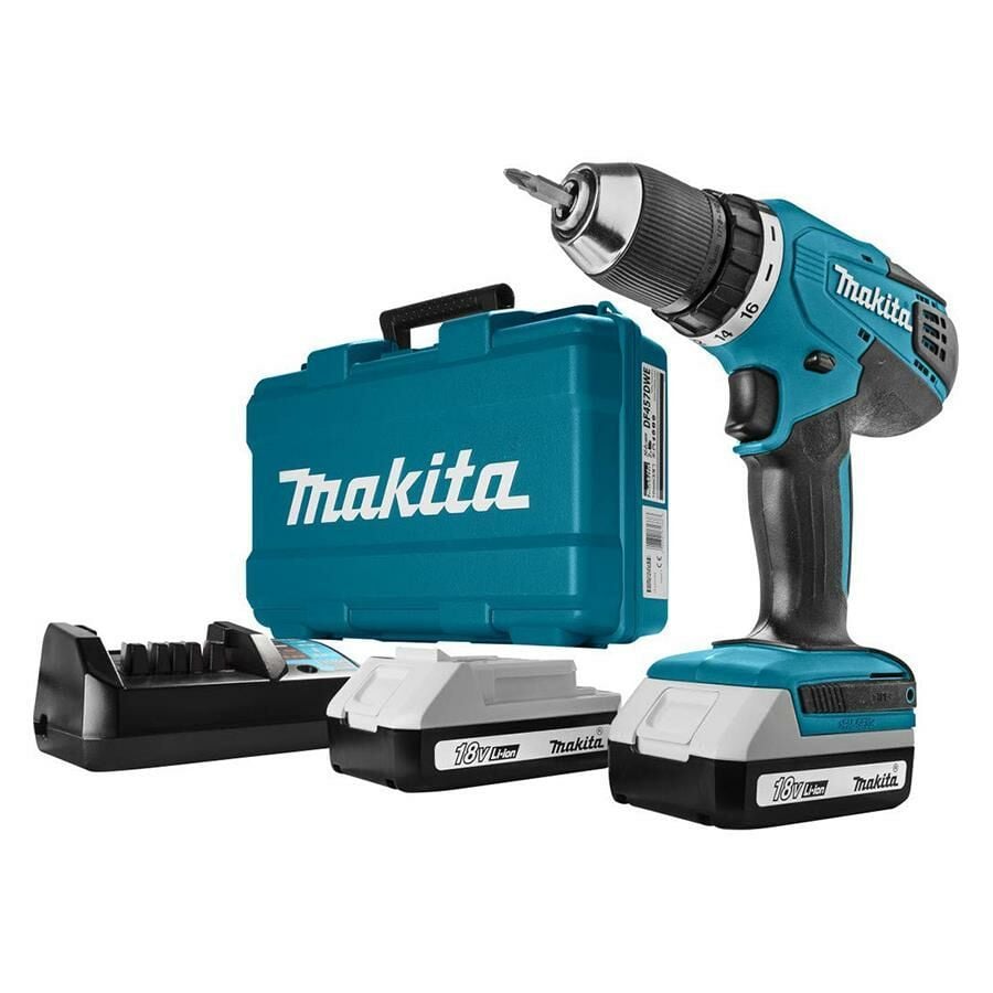 Makita HP457DWE3 3 Akülü Darbeli Matkap