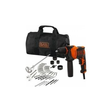 Black&Decker BEH710SA40 710W 13MM Darbeli Matkap + 40 Parça Aksesuar Seti