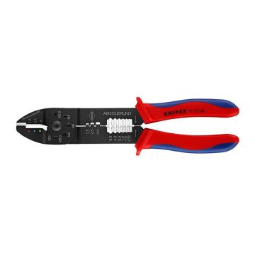 Knipex 9722240 Pabuç Sıkma ve Kablo Sıyırma Pensesi