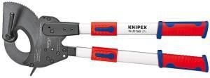 Knipex 9532100 Teleskopik Kollu Cırcırlı Kablo Makası