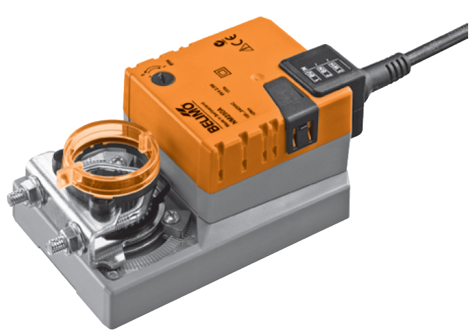 NM230A Damper Motoru 230VAC 10Nm yüzer Kontrol